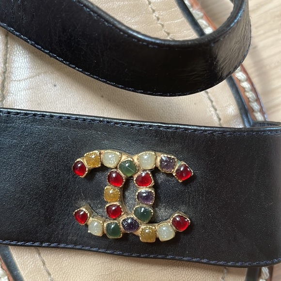 Chanel bead logo sandals authentic 🎀 - Picture 9 of 17